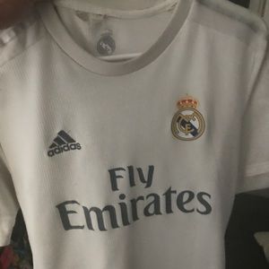 Real Madrid home Jersey 15/16 adidas UCL Large L